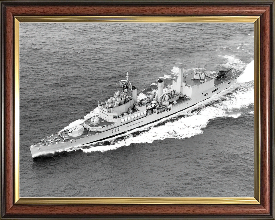 HMS Tiger C20 Tiger Class Light Cruiser At Sea Photo Print - Posters, Prints, & Visual Artwork - by Hampshire Prints (image 9 of 9)
