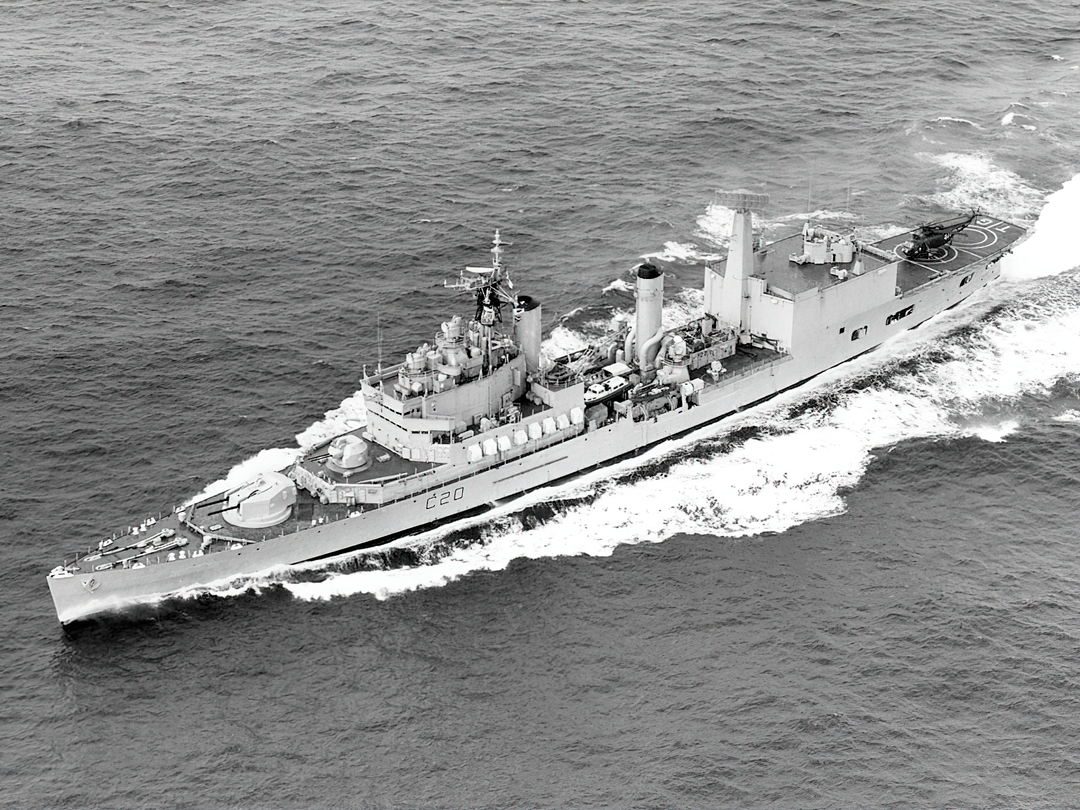 HMS Tiger C20 Tiger Class Light Cruiser At Sea Photo Print - Posters, Prints, & Visual Artwork - by Hampshire Prints (image 1 of 9)