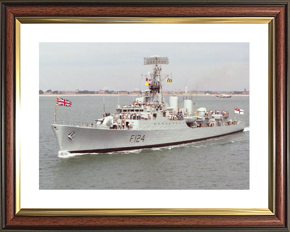 HMS Zulu F124 Tribal Class Frigate 1983 Photo Print - Posters, Prints, & Visual Artwork - by Hampshire Prints (image 8 of 9)