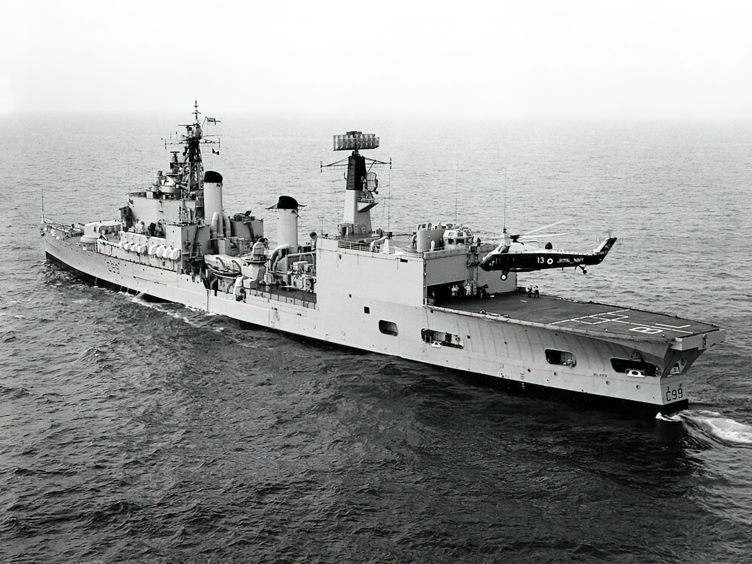 HMS Blake (C99) Royal Navy Tiger Class Light Cruiser Port Quarter View Photo Print Wall Art Decor Posters, Prints, & Visual Artwork Hampshire Prints 6 x 4 No Frame No