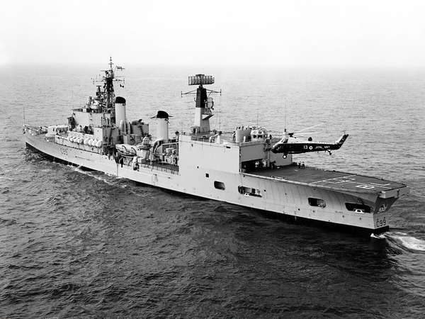 HMS Blake C99 Tiger Class Light Cruiser 1970