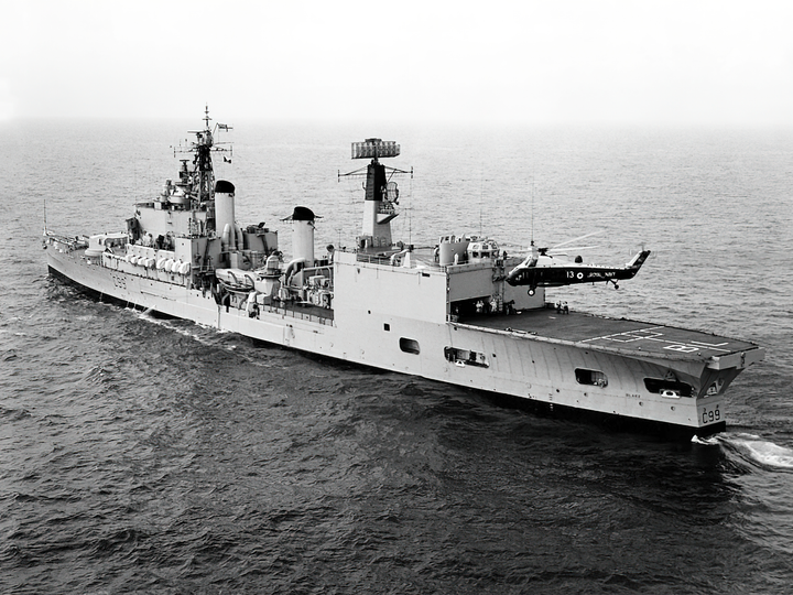 HMS Blake (C99) Royal Navy Tiger Class Light Cruiser Port Quarter View Photo Print Wall Art Decor Posters, Prints, & Visual Artwork Hampshire Prints 6 x 4 No Frame No