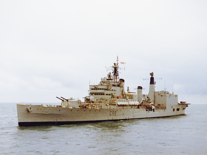 HMS Blake (C99) Royal Navy Tiger Class Light Cruiser Starboard View Photo Print Wall Art Decor Posters, Prints, & Visual Artwork Hampshire Prints 6 x 4 No Frame No