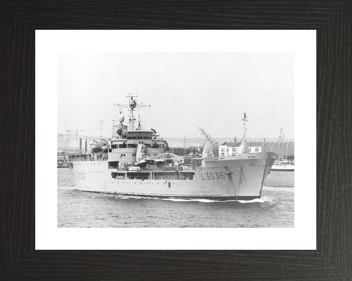RFA Sir Percivale L3036 Round Table Class Ship 1982 Photo Print - Posters, Prints, & Visual Artwork - by Hampshire Prints (image 2 of 9)