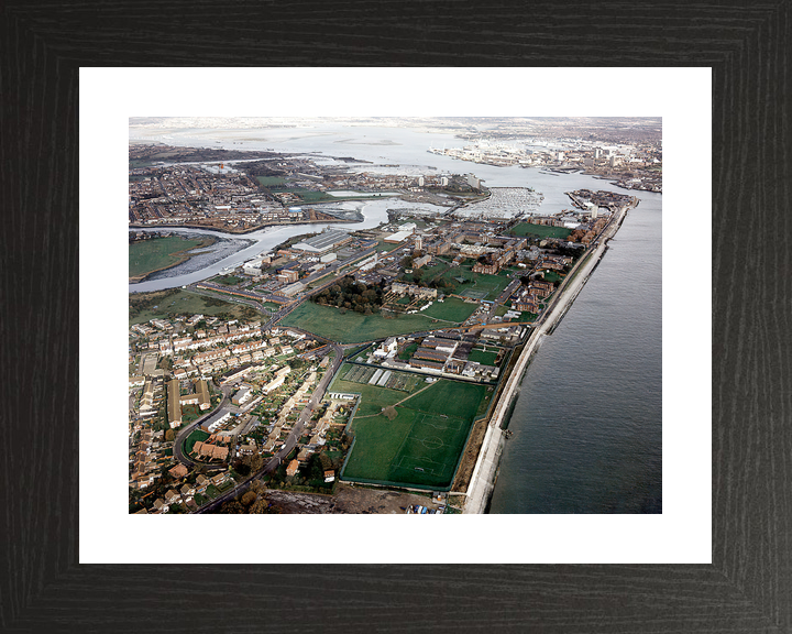 Royal Hospital Haslar Gosport Hampshire 2002 Aerial Photo Print - Posters, Prints, & Visual Artwork - by Hampshire Prints (image 2 of 9)