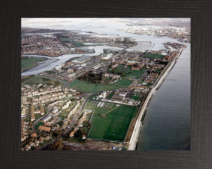 Royal Hospital Haslar Gosport Hampshire 2002 Aerial Photo Print - Posters, Prints, & Visual Artwork - by Hampshire Prints (image 3 of 9)