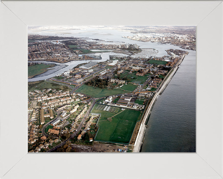 Royal Hospital Haslar Gosport Hampshire 2002 Aerial Photo Print - Posters, Prints, & Visual Artwork - by Hampshire Prints (image 5 of 9)