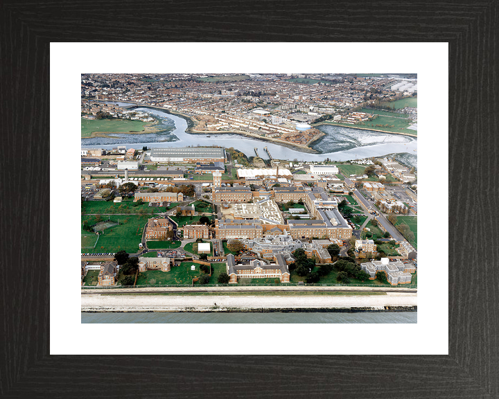Royal Hospital Haslar Gosport From the Air 2002 Photo Print - Posters, Prints, & Visual Artwork - by Hampshire Prints (image 2 of 9)