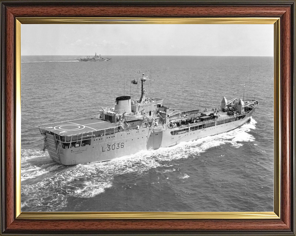 RFA Sir Percivale L3036 Round Table Class Ship 1975 Photo Print - Posters, Prints, & Visual Artwork - by Hampshire Prints (image 9 of 9)