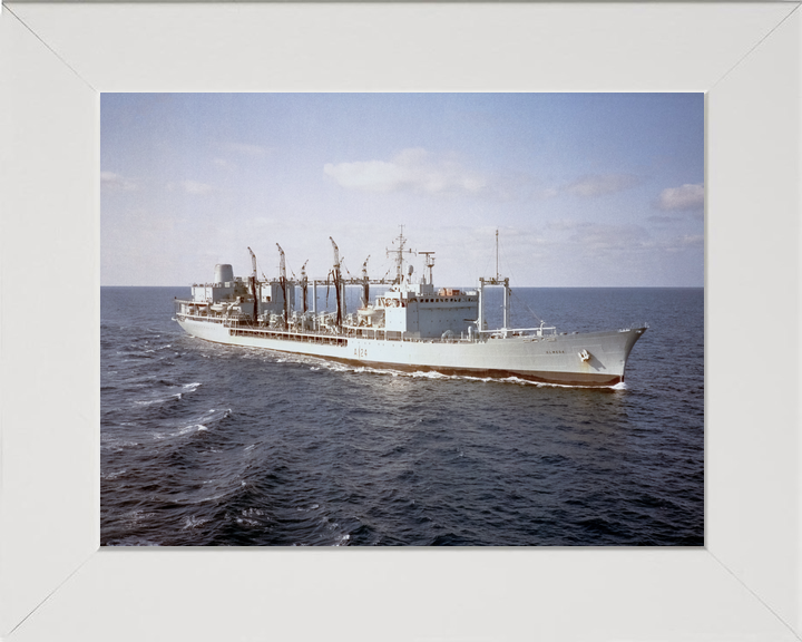 RFA Olmeda A124 Ol Class Tanker Starboard View