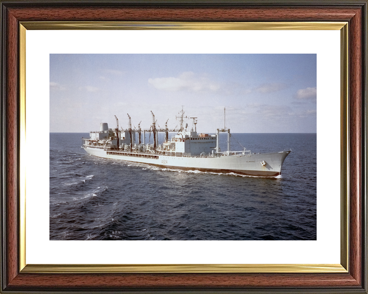 RFA Olmeda A124 Ol Class Tanker Starboard View