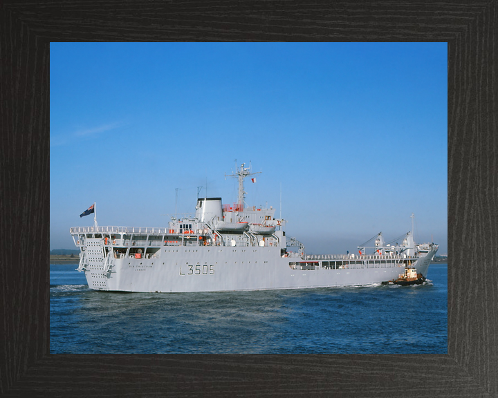 RFA Sir Tristram L3505 Round Table Class Ship January 2010 Photo Print - Posters, Prints, & Visual Artwork - by Hampshire Prints (image 3 of 9)