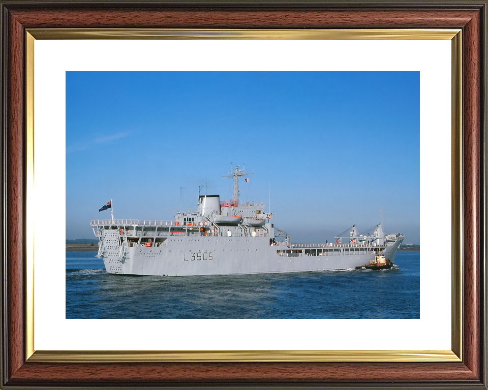 RFA Sir Tristram L3505 Round Table Class Ship January 2010 Photo Print - Posters, Prints, & Visual Artwork - by Hampshire Prints (image 8 of 9)