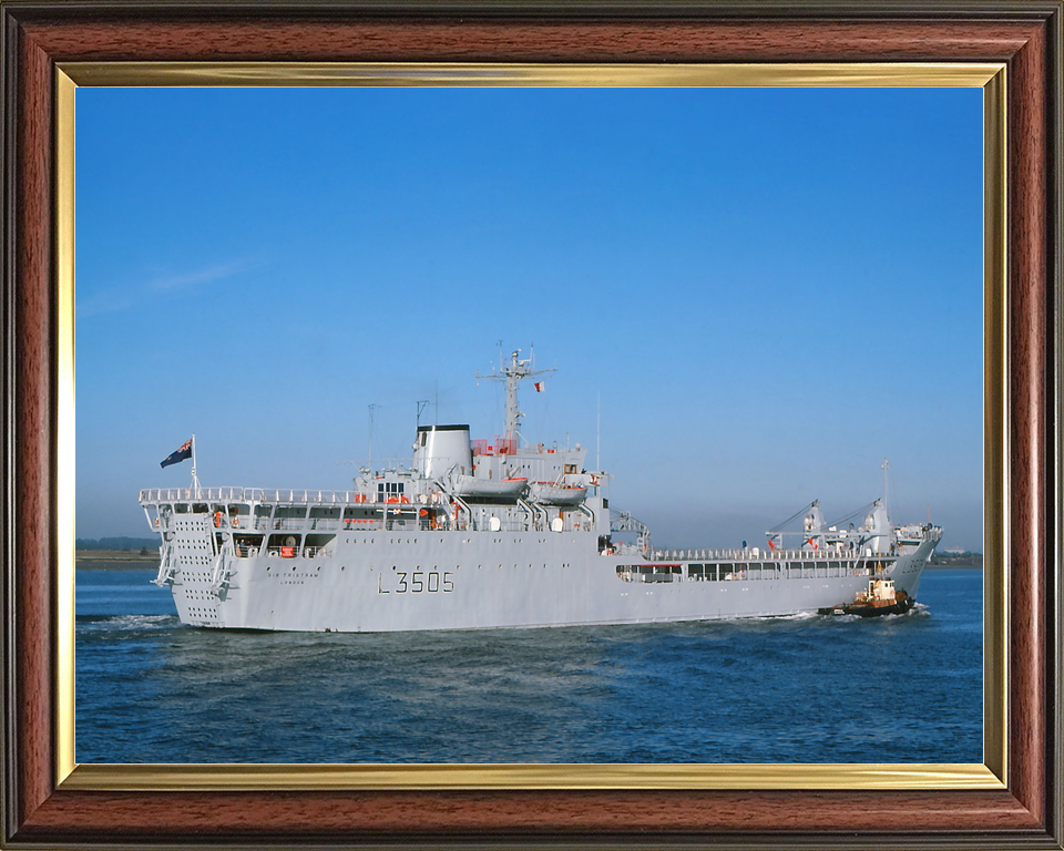 RFA Sir Tristram L3505 Round Table Class Ship January 2010 Photo Print - Posters, Prints, & Visual Artwork - by Hampshire Prints (image 9 of 9)