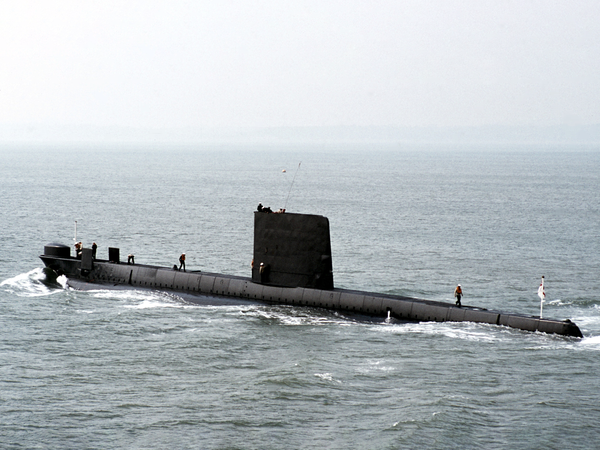 HMS Olympus S12 Oberon Class Submarine 1985