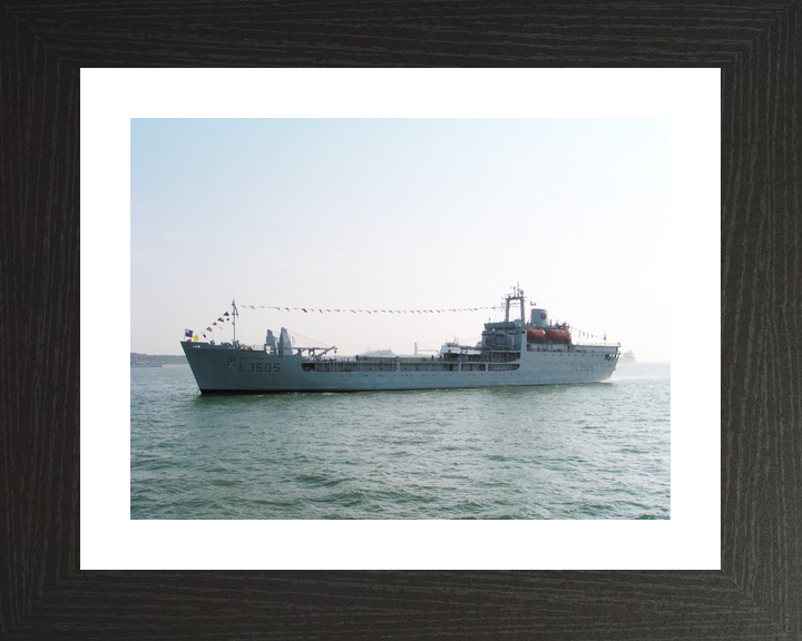 RFA Sir Tristram L3505 Round Table Class Ship June 2005 Dress Ship Photo Print - Posters, Prints, & Visual Artwork - by Hampshire Prints (image 2 of 9)