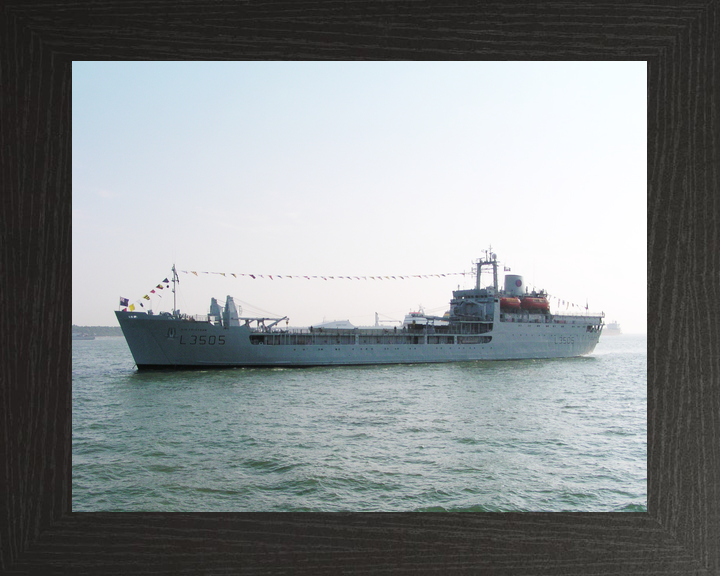RFA Sir Tristram L3505 Round Table Class Ship June 2005 Dress Ship Photo Print - Posters, Prints, & Visual Artwork - by Hampshire Prints (image 3 of 9)