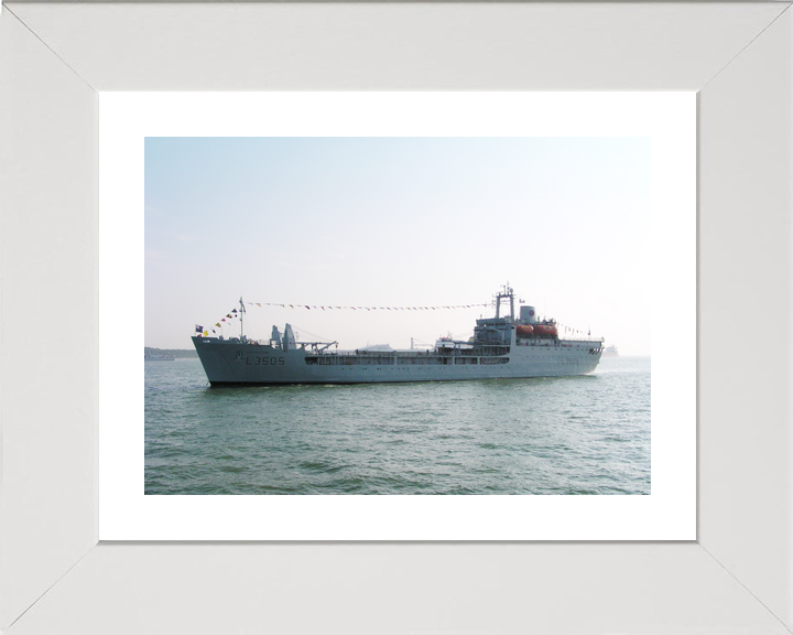 RFA Sir Tristram L3505 Round Table Class Ship June 2005 Dress Ship Photo Print - Posters, Prints, & Visual Artwork - by Hampshire Prints (image 4 of 9)