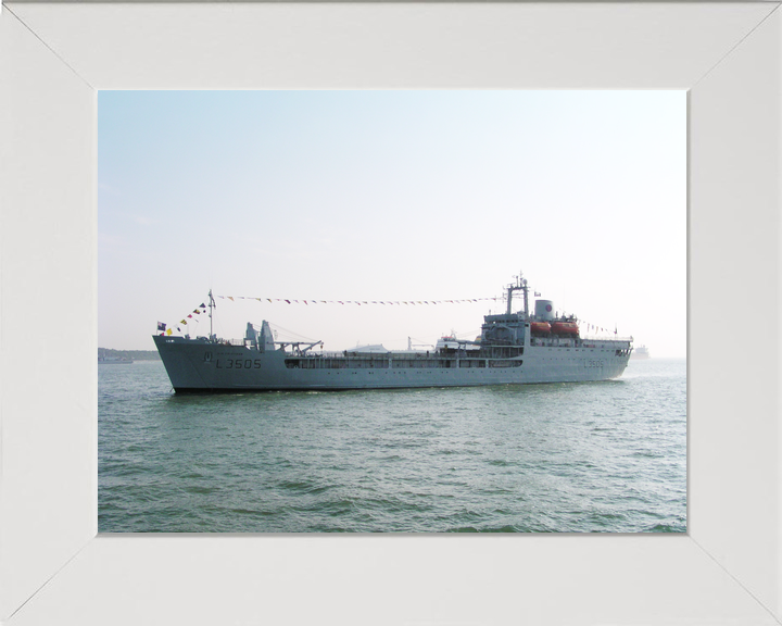 RFA Sir Tristram L3505 Round Table Class Ship June 2005 Dress Ship Photo Print - Posters, Prints, & Visual Artwork - by Hampshire Prints (image 5 of 9)