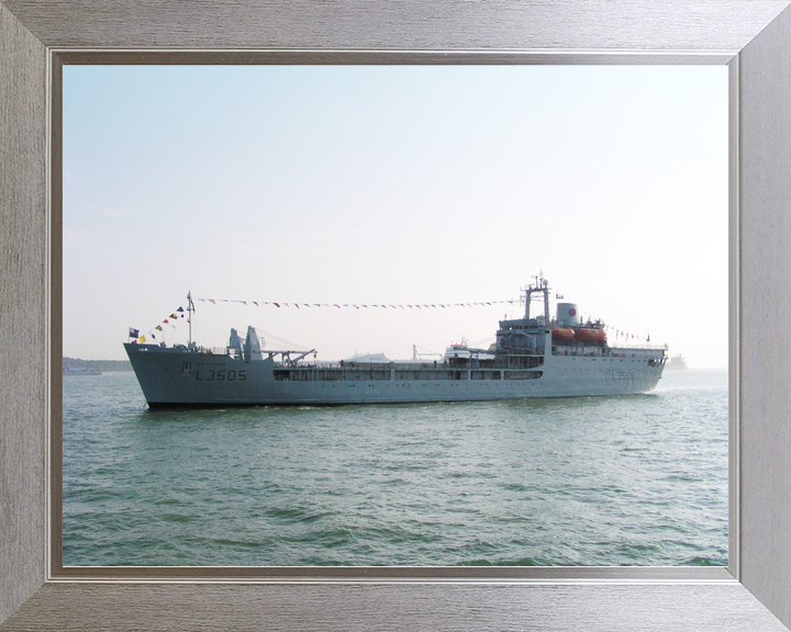 RFA Sir Tristram L3505 Round Table Class Ship June 2005 Dress Ship Photo Print - Posters, Prints, & Visual Artwork - by Hampshire Prints (image 7 of 9)