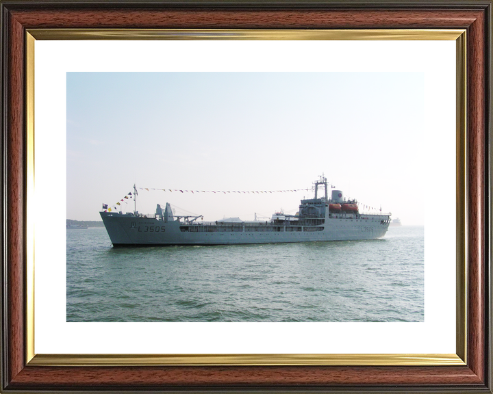 RFA Sir Tristram L3505 Round Table Class Ship June 2005 Dress Ship Photo Print - Posters, Prints, & Visual Artwork - by Hampshire Prints (image 8 of 9)