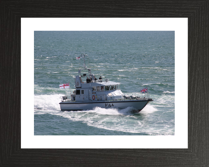 HMS Explorer (P164) Royal Navy Archer Class P2000 Patrol Vessel At Sea Photo Print Wall Art Decor - Posters, Prints, & Visual Artwork - by Hampshire Prints (image 2 of 9)