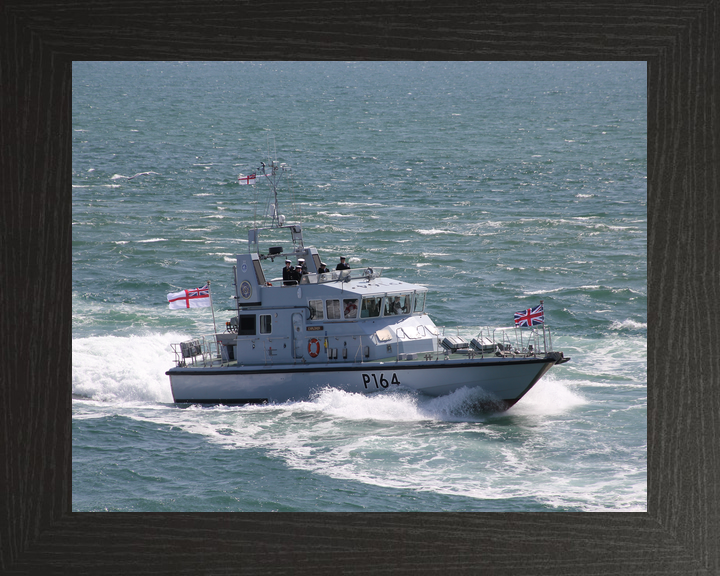 HMS Explorer (P164) Royal Navy Archer Class P2000 Patrol Vessel At Sea Photo Print Wall Art Decor - Posters, Prints, & Visual Artwork - by Hampshire Prints (image 3 of 9)