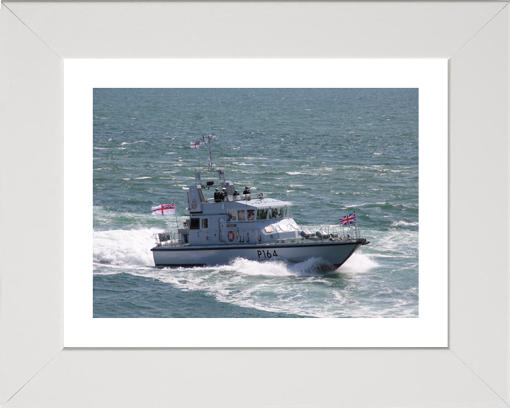 HMS Explorer (P164) Royal Navy Archer Class P2000 Patrol Vessel At Sea Photo Print Wall Art Decor - Posters, Prints, & Visual Artwork - by Hampshire Prints (image 4 of 9)