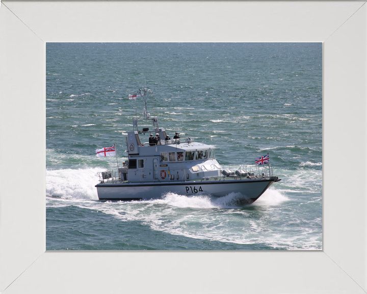 HMS Explorer (P164) Royal Navy Archer Class P2000 Patrol Vessel At Sea Photo Print Wall Art Decor - Posters, Prints, & Visual Artwork - by Hampshire Prints (image 5 of 9)