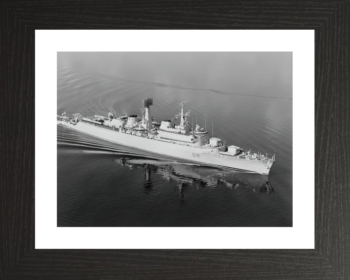 HMS Glamorgan (D19) Royal Navy County Class Destroyer Starboard Reflections Photo Print Wall Art Decor - Posters, Prints, & Visual Artwork - by Hampshire Prints (image 2 of 9)
