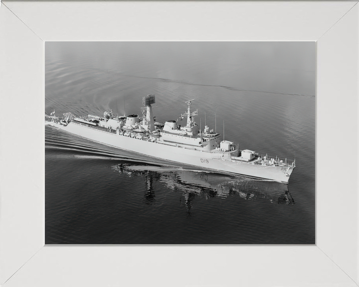 HMS Glamorgan (D19) Royal Navy County Class Destroyer Starboard Reflections Photo Print Wall Art Decor - Posters, Prints, & Visual Artwork - by Hampshire Prints (image 5 of 9)
