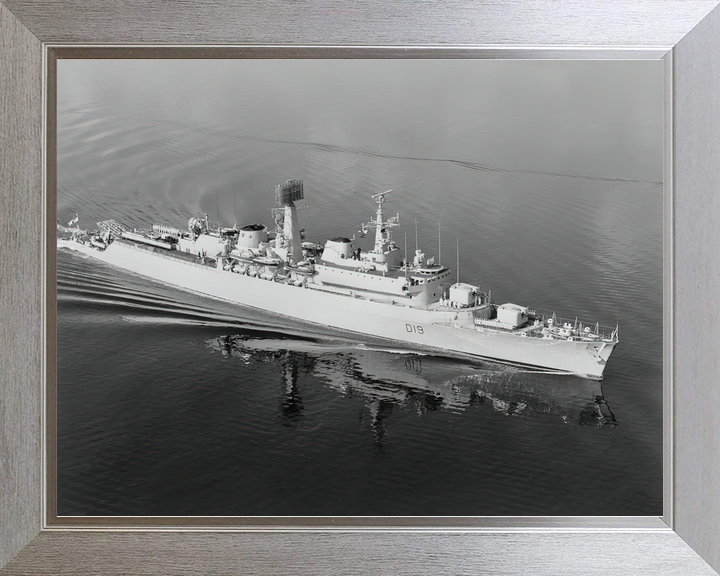 HMS Glamorgan (D19) Royal Navy County Class Destroyer Starboard Reflections Photo Print Wall Art Decor - Posters, Prints, & Visual Artwork - by Hampshire Prints (image 7 of 9)