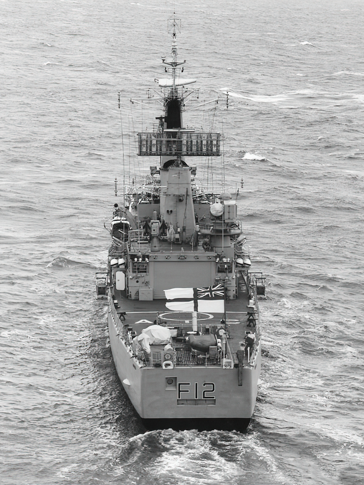 HMS Achilles (F12) Royal Navy Leander Class Frigate Photo Print Stern View Warship Wall Art Posters, Prints, & Visual Artwork Hampshire Prints 6 x 4 No Frame No
