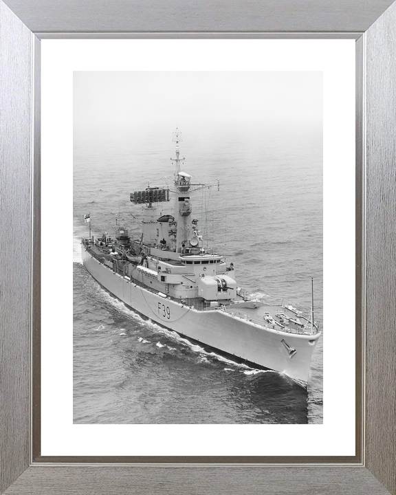 HMS Naiad F39 Leander Class Frigate Starboard Bow View Photo Print - Posters, Prints, & Visual Artwork - by Hampshire Prints (image 6 of 9)