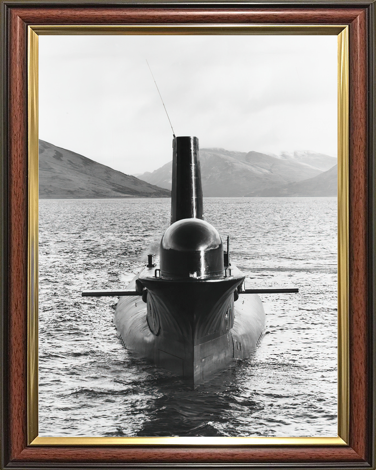HMS Ocelot S17 Oberon Class Submarine Bow