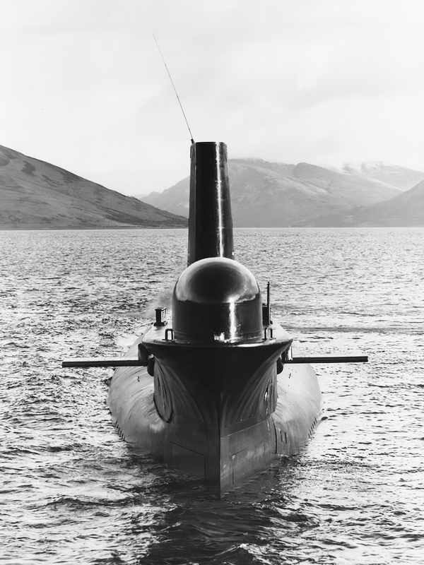 HMS Ocelot S17 Oberon Class Submarine Bow