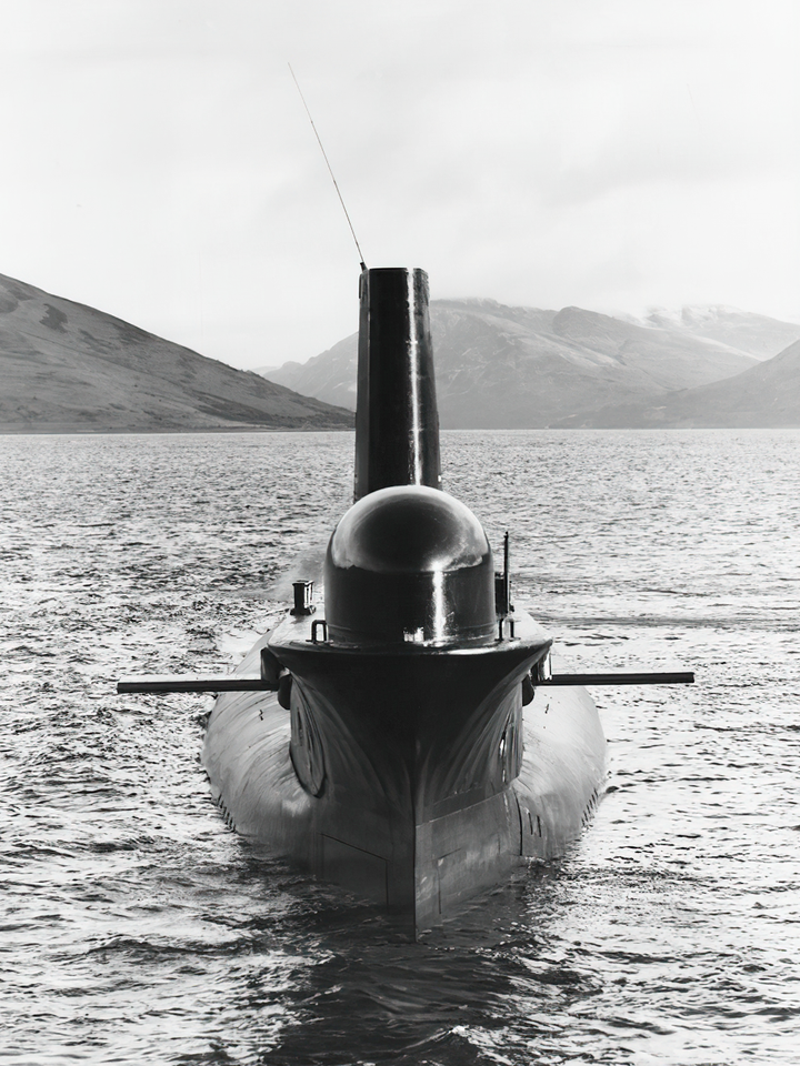 HMS Ocelot S17 Oberon Class Submarine Bow