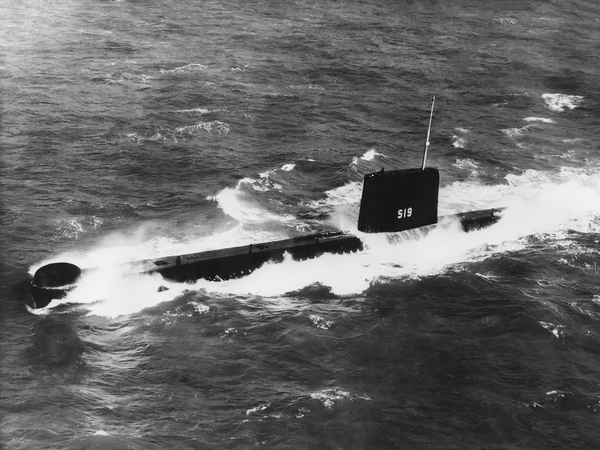 HMS Opossum S19 Oberon Class Submarine