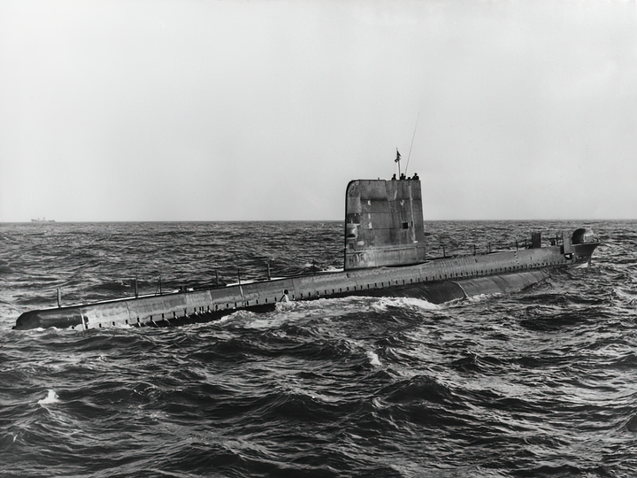 HMS Oracle S16 Oberon Class Submarine