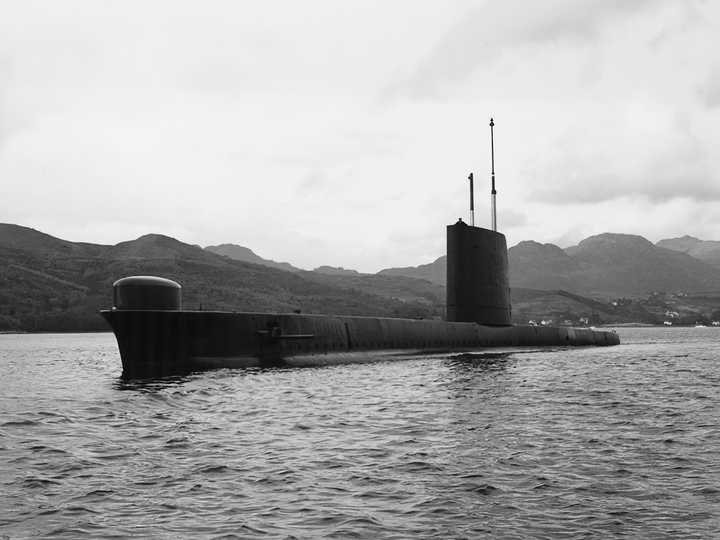 HMS Osiris S13 Oberon Class Submarine