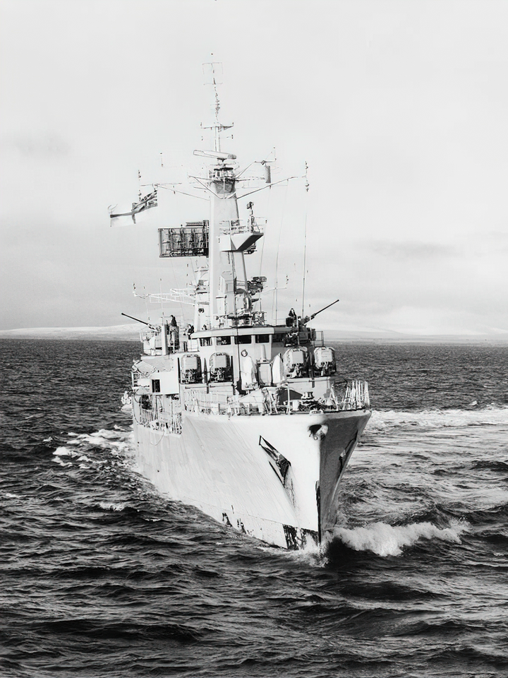 HMS Penelope F127 Leander Class Frigate Bow View Photo Print - Posters, Prints, & Visual Artwork - by Hampshire Prints (image 1 of 9)