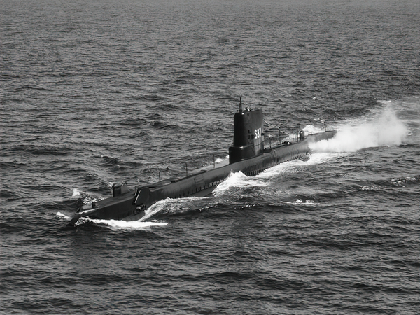 HMS Talent P337 T Class Submarine