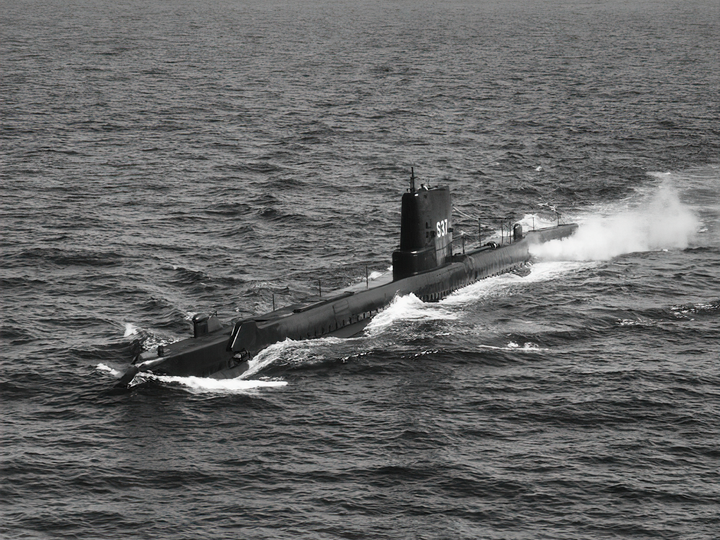 HMS Talent P337 T Class Submarine
