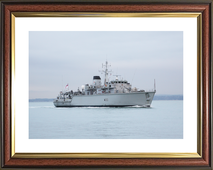 HMS Ledbury M30 Hunt Class Minesweeper Photo Print - Posters, Prints, & Visual Artwork - by Hampshire Prints (image 8 of 9)