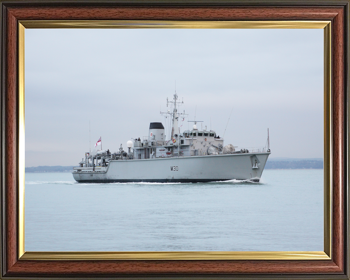 HMS Ledbury M30 Hunt Class Minesweeper Photo Print - Posters, Prints, & Visual Artwork - by Hampshire Prints (image 9 of 9)
