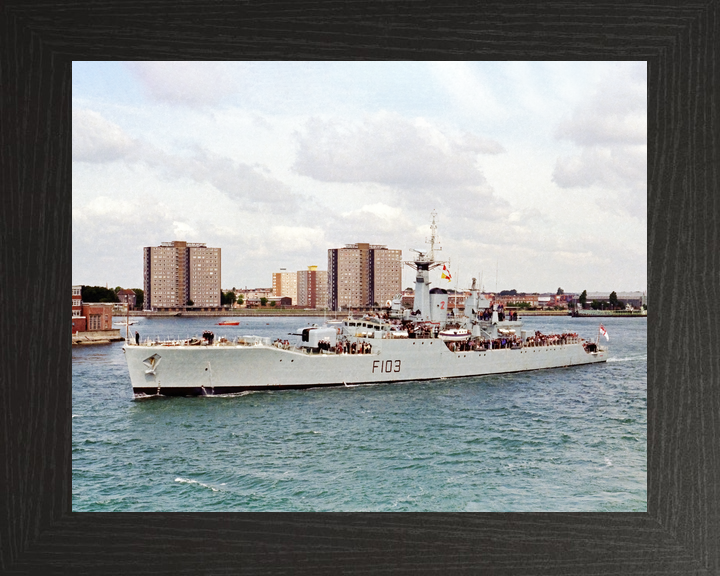 HMS Lowestoft F103 Rothesay Class Frigate Photo Print - Posters, Prints, & Visual Artwork - by Hampshire Prints (image 3 of 9)
