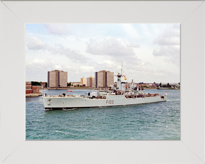 HMS Lowestoft F103 Rothesay Class Frigate Photo Print - Posters, Prints, & Visual Artwork - by Hampshire Prints (image 5 of 9)