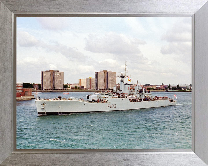 HMS Lowestoft F103 Rothesay Class Frigate Photo Print - Posters, Prints, & Visual Artwork - by Hampshire Prints (image 7 of 9)