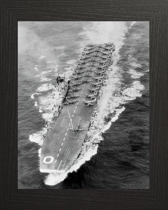 HMS Ocean R68 Colossus Class Aircraft Carrier 1958 Photo Print - Posters, Prints, & Visual Artwork - by Hampshire Prints (image 3 of 9)