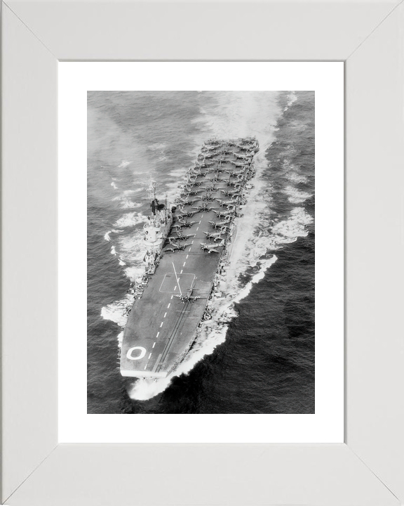 HMS Ocean R68 Colossus Class Aircraft Carrier 1958 Photo Print - Posters, Prints, & Visual Artwork - by Hampshire Prints (image 4 of 9)
